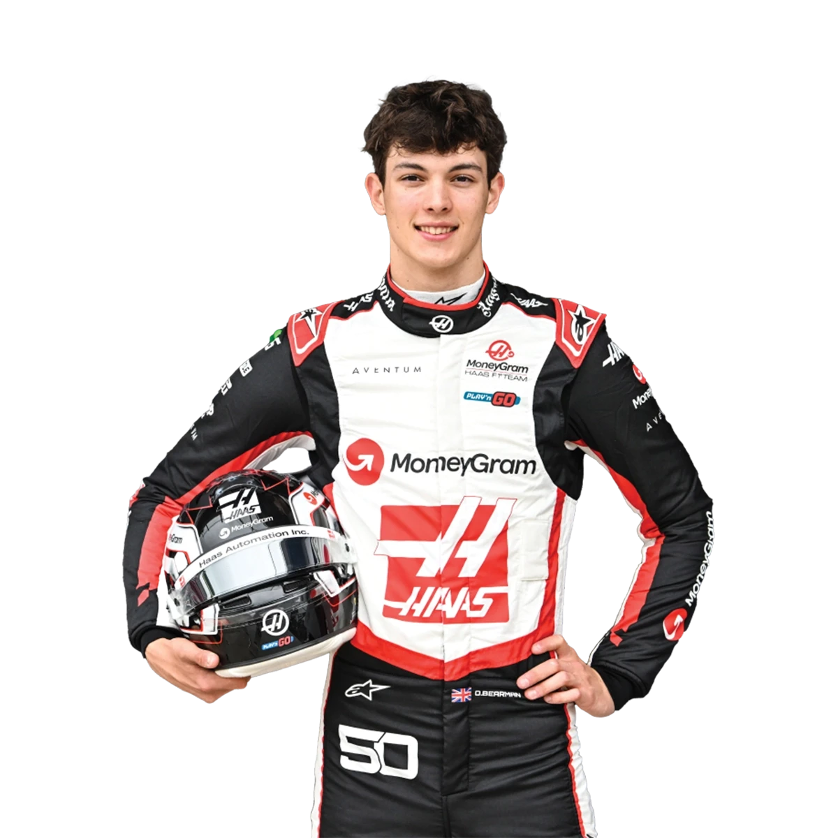 Oliver Bearman, F1 Driver with MoneyGram Haas F1 Team